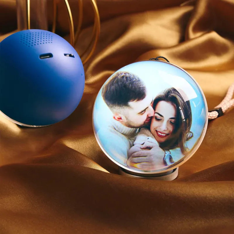 Glass Video Globe – Playable Photo & Video Gift Sphere