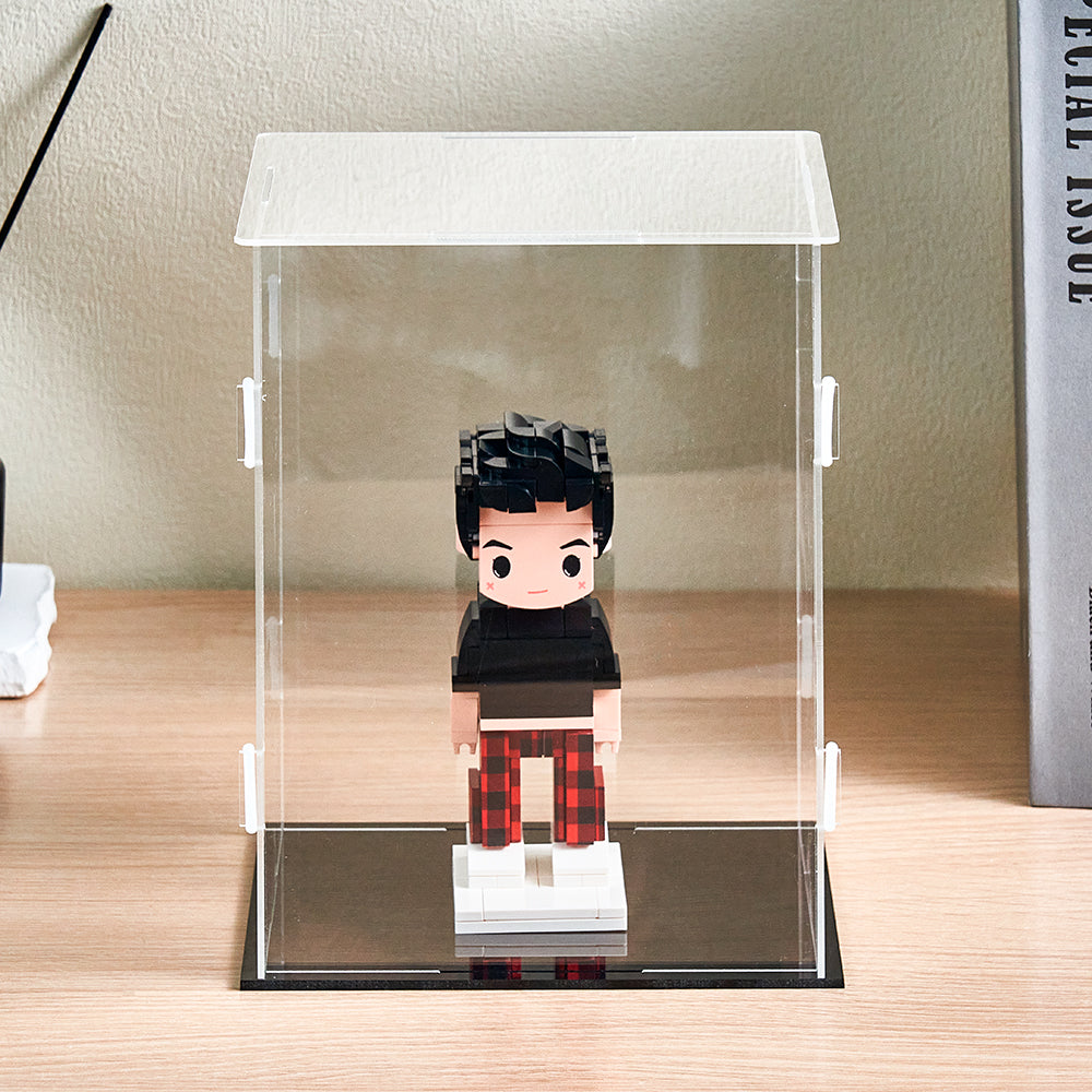 Acrylic Display Case for 1 Brick Figure - Dustproof