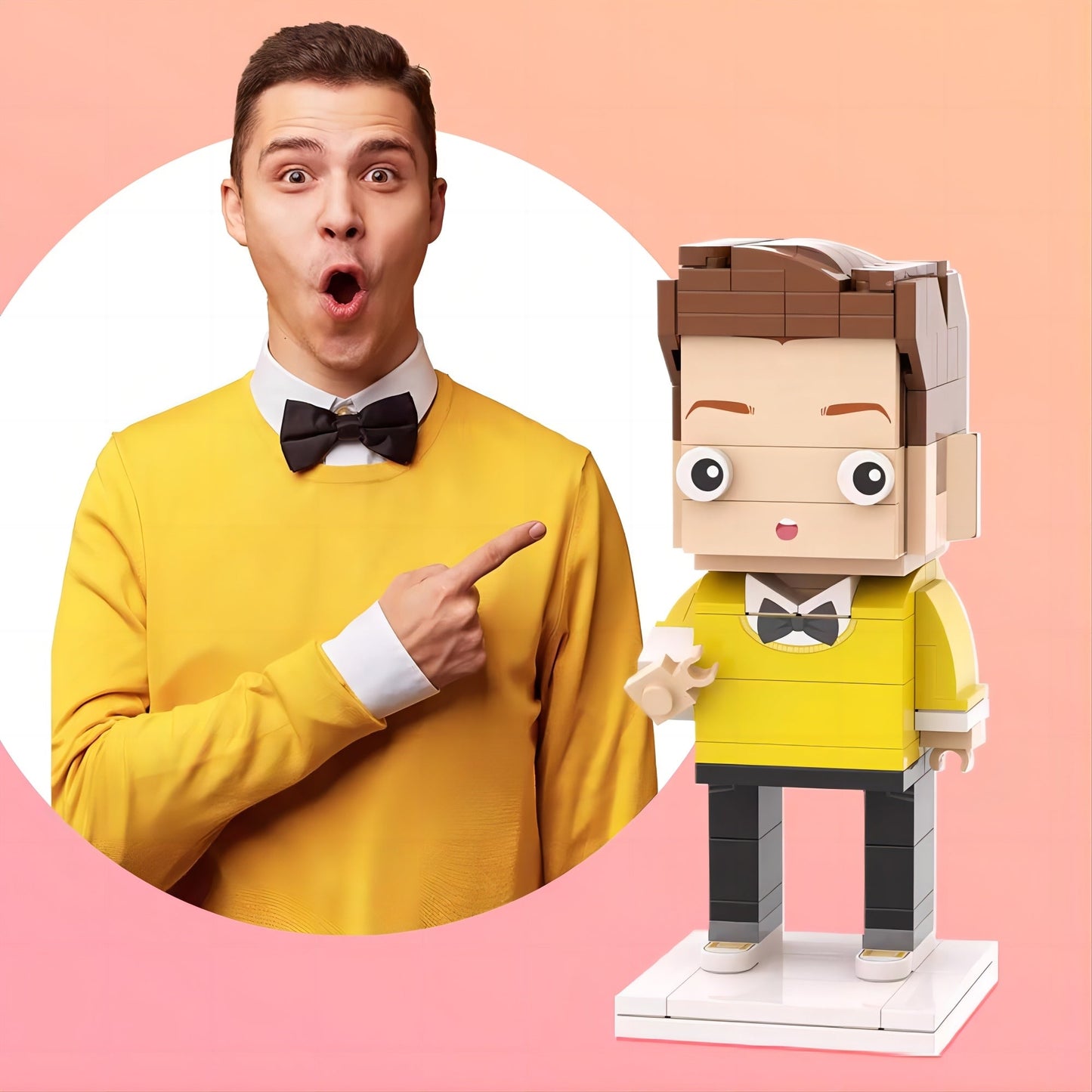LEGO poppetje met eigen gezicht