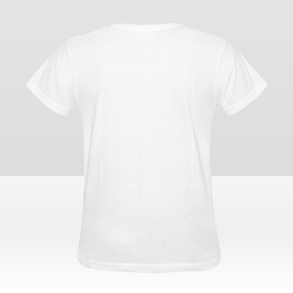 Custom One-Sided Women's T-Shirt – Personalized Front Design Tee for Daily Wear or Promotion