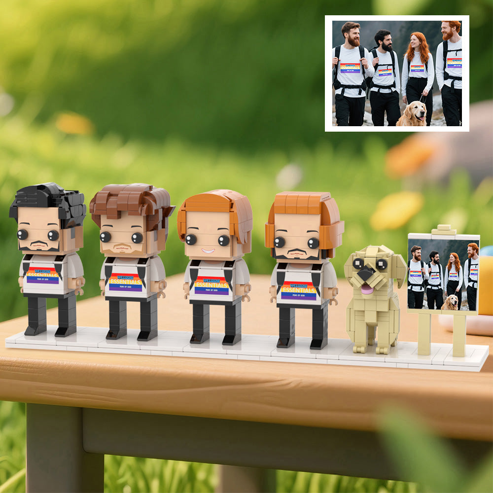 Gepersonaliseerd brick dierencadeau