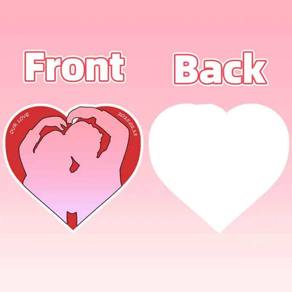 Custom Photo Heart-shaped Pillow Personalized Pillow Valentines Gift Wedding Gift for Couple