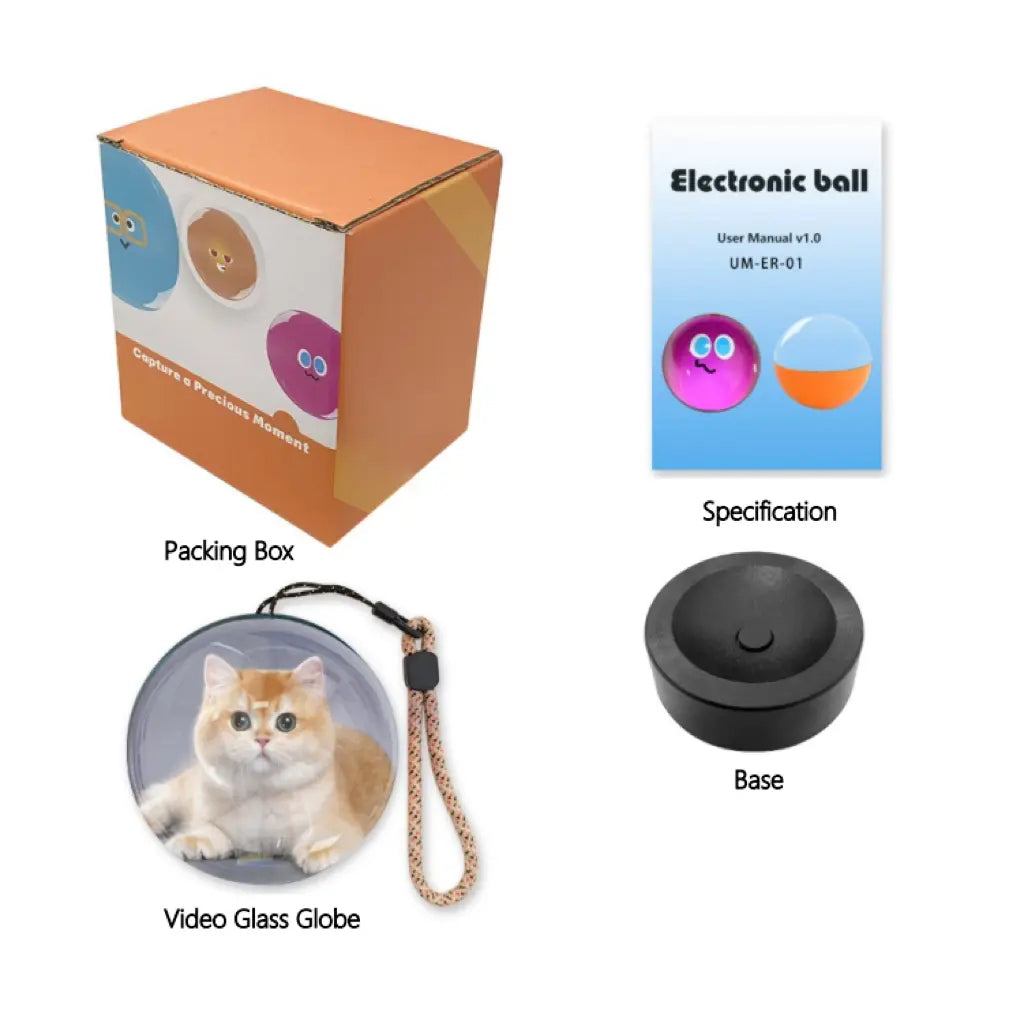 Custom Video Globe with Photo & Video – WiFi Memory Gift