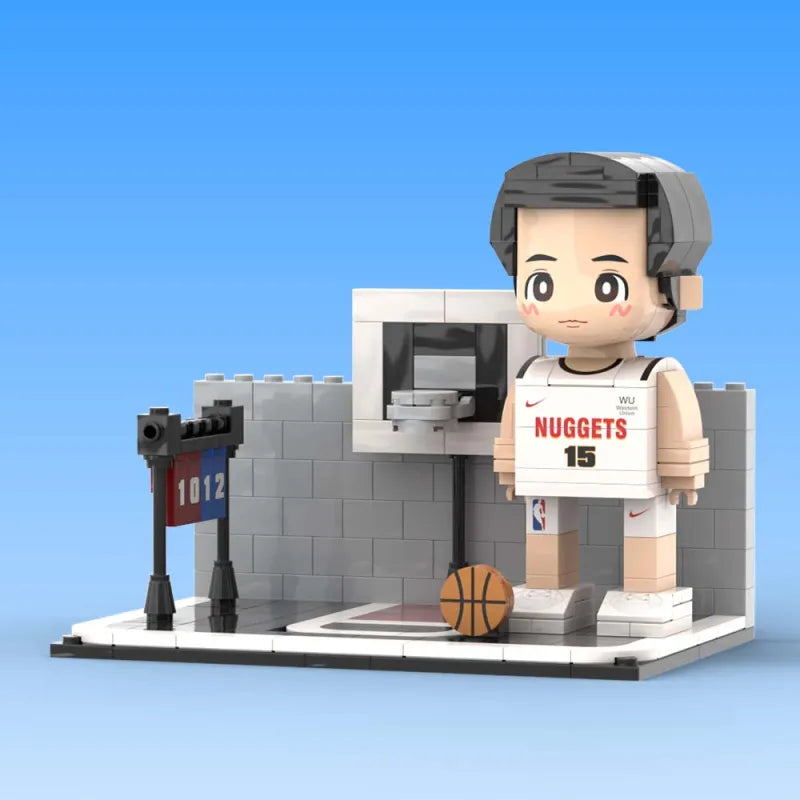 Full Body Customized 1 Person Brick Figures Basketball Theme Gift Birthday Gift Valentines Gift for Basketball Player