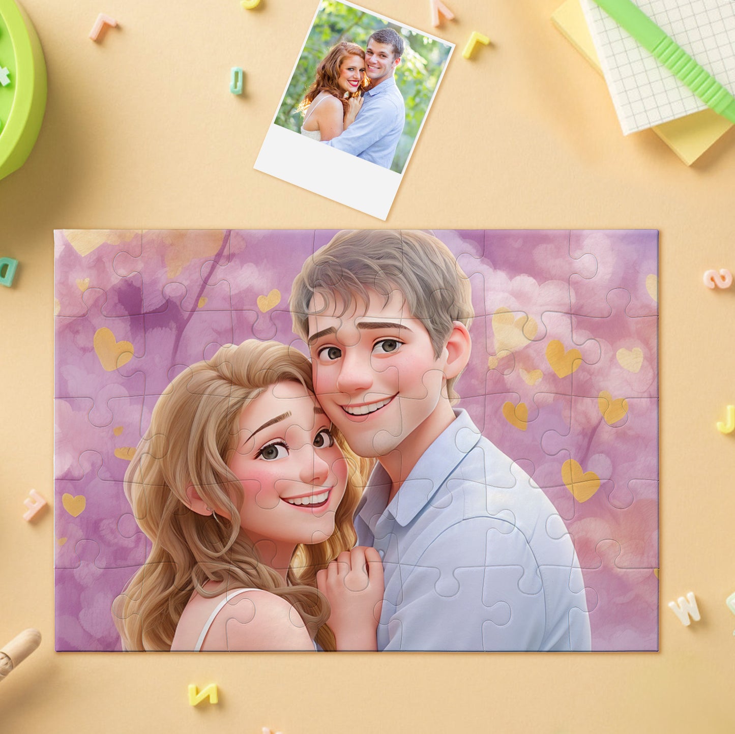 Personalized Photo 500-Piece Horizontal Puzzle – Custom Jigsaw Gift
