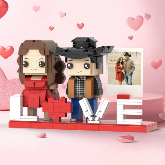 Full Body Custom 2 people Brick Figure