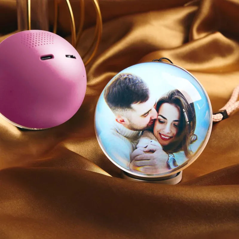 Glass Video Globe – Playable Photo & Video Gift Sphere