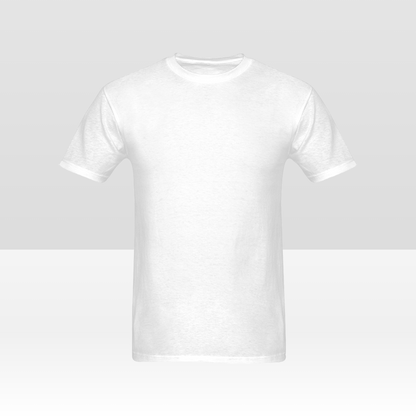 Custom Double-Sided Men's T-Shirt – Design Front & Back Your Way