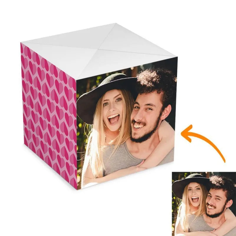MadeMine Surprise Box met kleurrijke foto’s, explosieffect en bounce voor DIY verrassingen en creatieve verrassingsmomenten