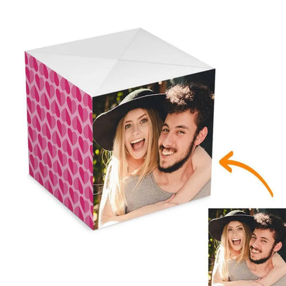 MadeMine Surprise Box met kleurrijke foto’s, explosieffect en bounce voor DIY verrassingen en creatieve verrassingsmomenten