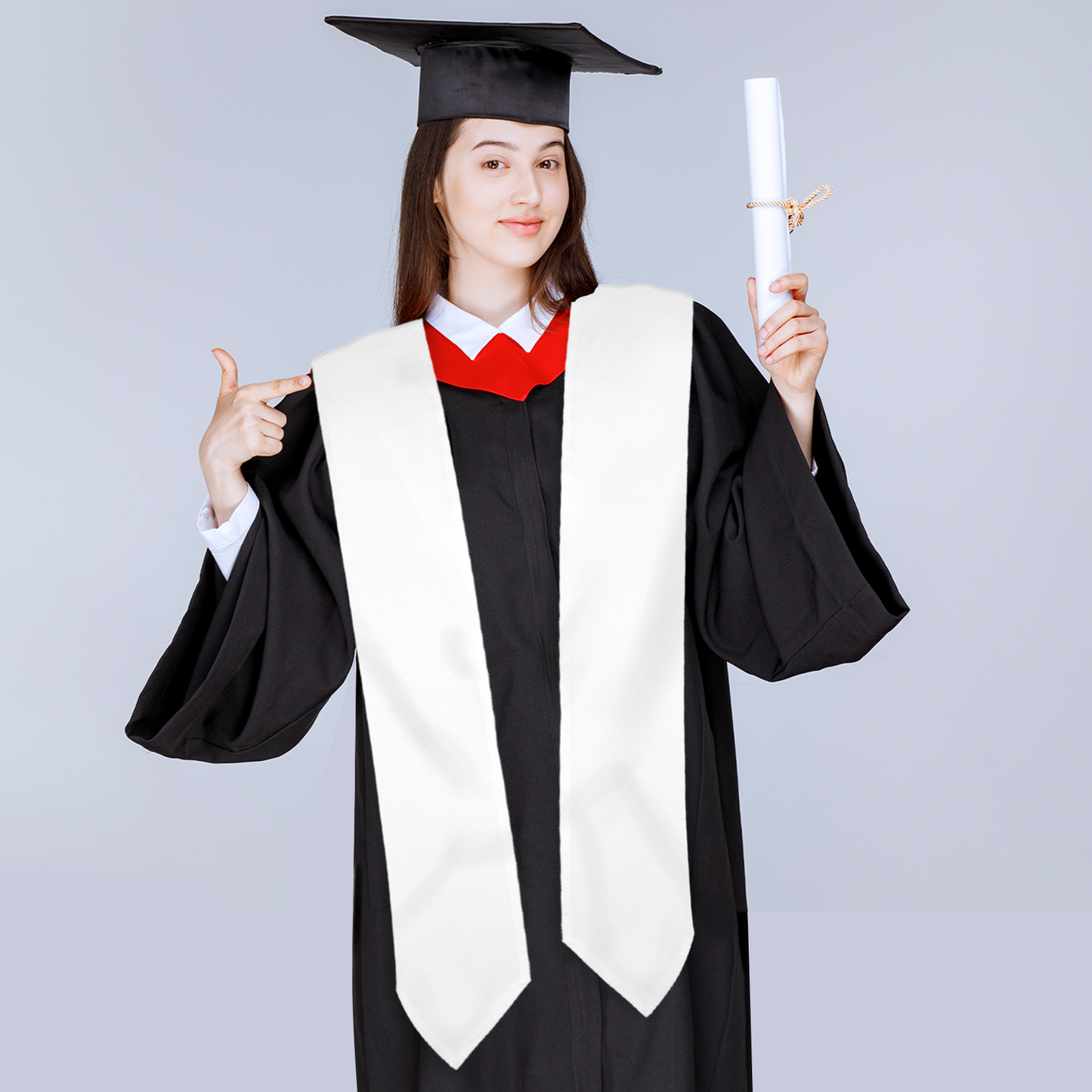 Custom Graduation Stole – Personalized Commencement Sash with Logo or Text