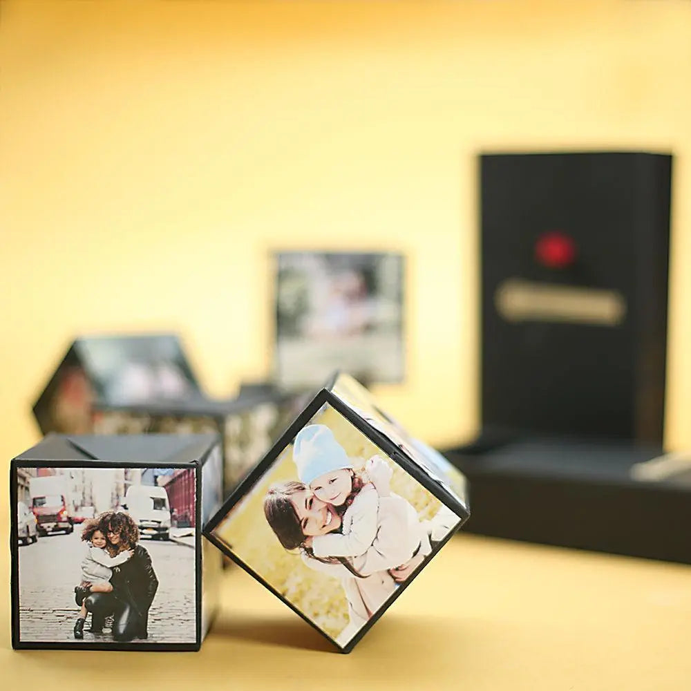 DIY Custom Surprise Explosion Bounce Box with 1-6 Photos Party Favors
