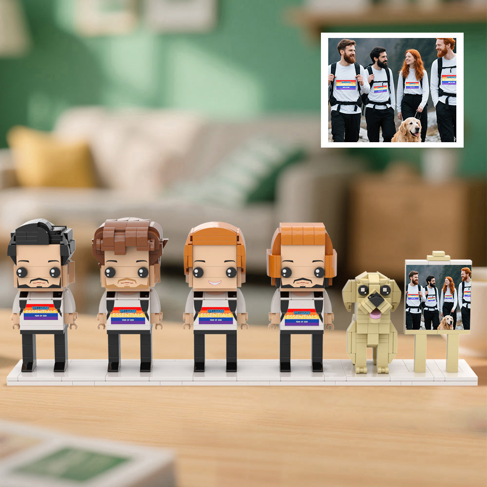 Gepersonaliseerd brick dierencadeau