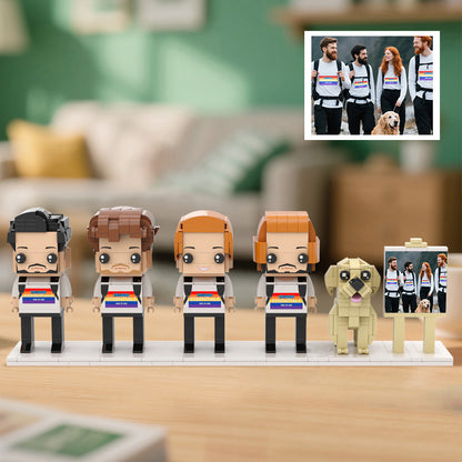 Gepersonaliseerd brick dierencadeau