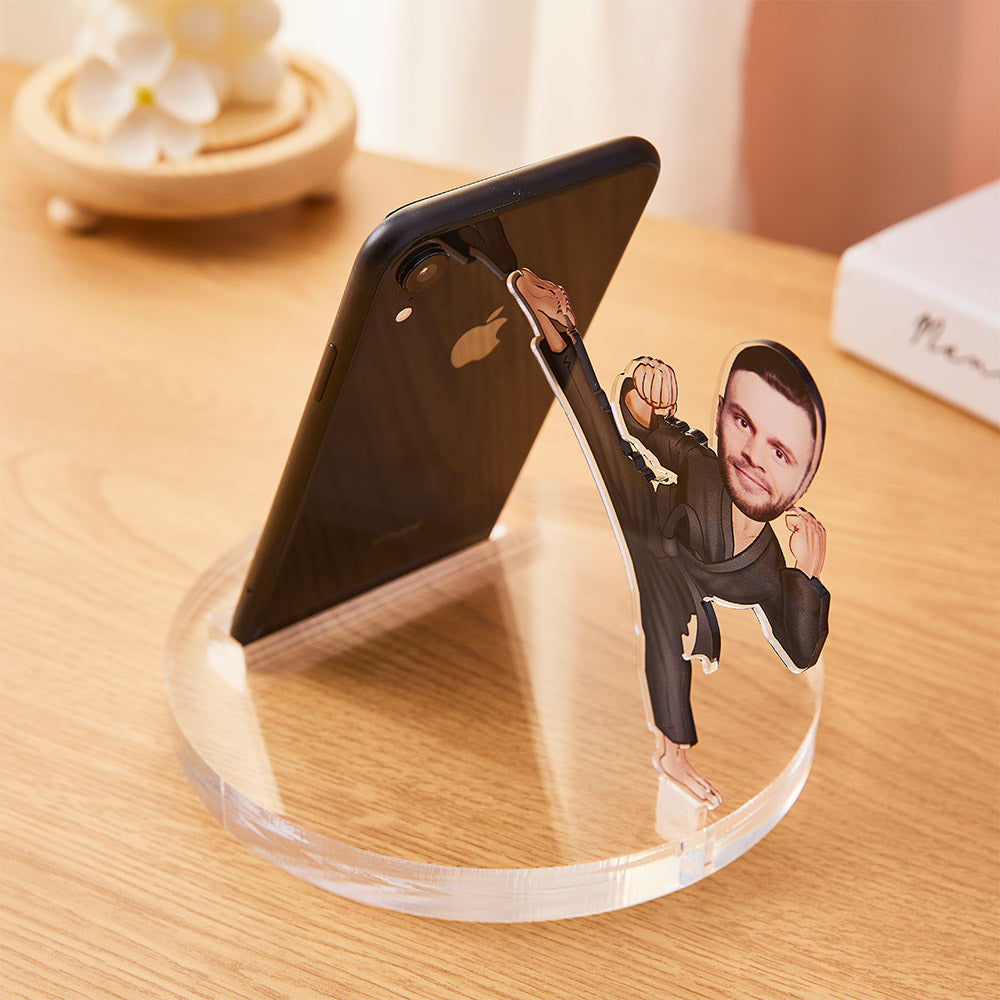 Personalized Photo Acrylic Phone Holder 