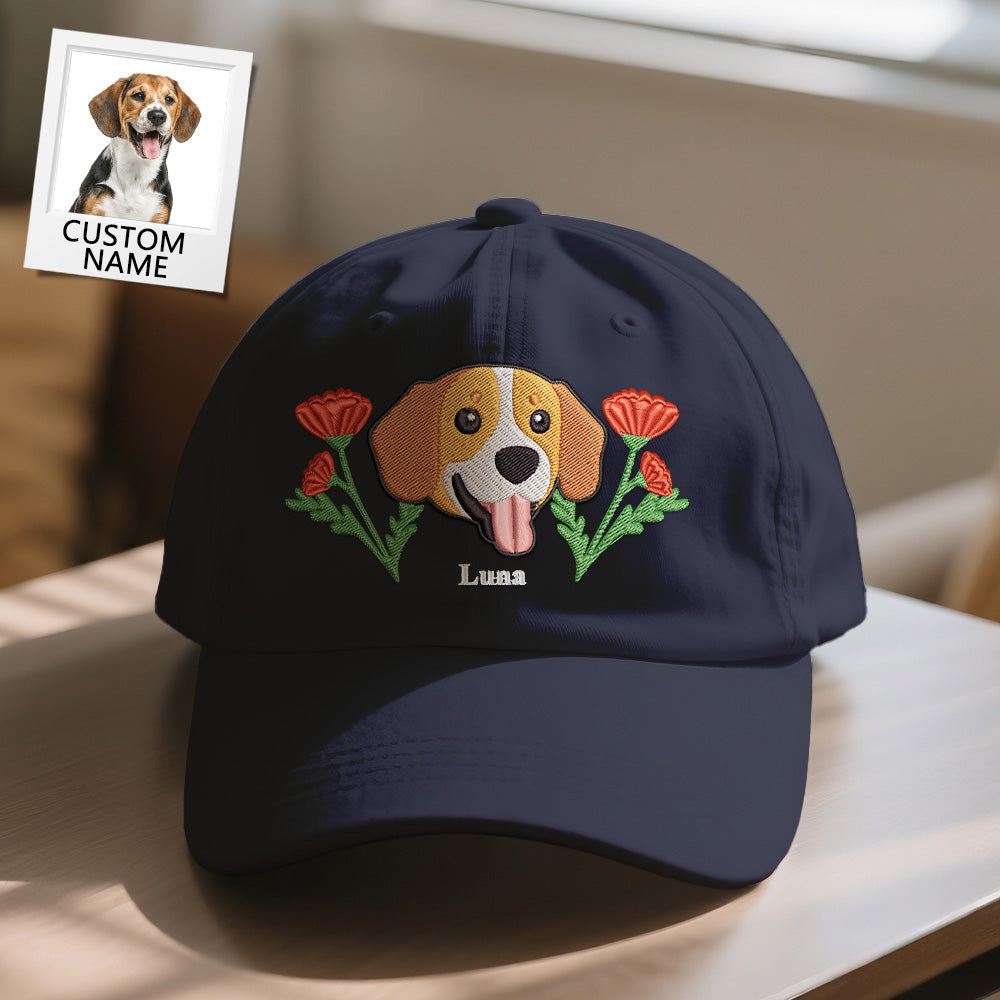 Personalized Pet Name Baseball Cap – Cotton Adjustable Hat