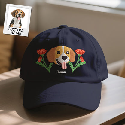 Personalized Pet Name Baseball Cap – Cotton Adjustable Hat