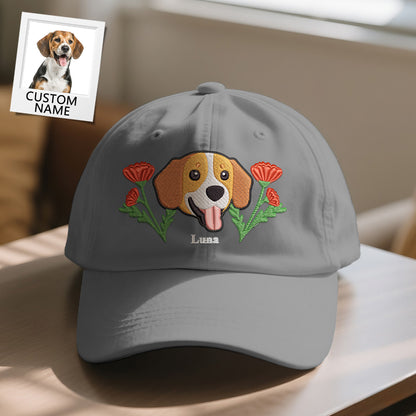 Personalized Pet Name Baseball Cap – Cotton Adjustable Hat
