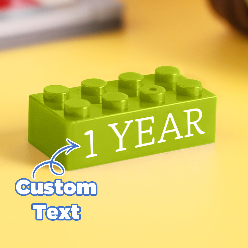 Building Block Gifts Custom Text Induction Gift Company Age Building Blocks Multi-Color Different Size Building Block Gifts
