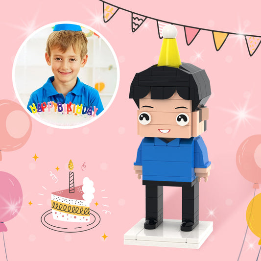 Birthday Gifts for Son Full Custom Brick Figures