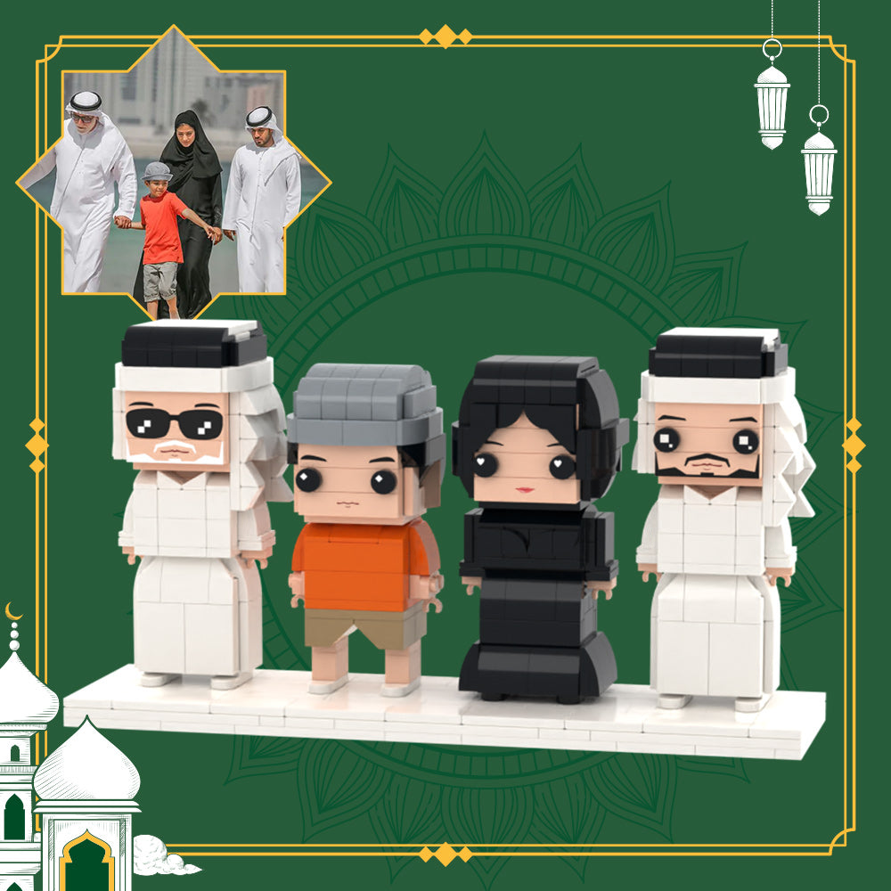 ll Body Customizable 4 People Custom Brick 