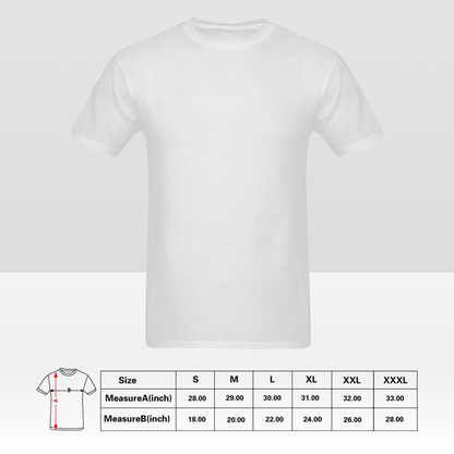 Custom One-Sided Men's T-Shirt – Personalized Front Design