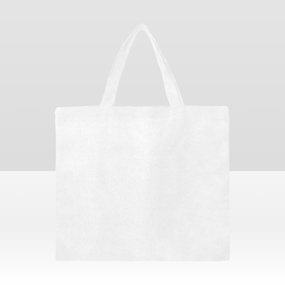 Custom Canvas Tote Bag – Personalized Reusable Shopping Bag with Front Design