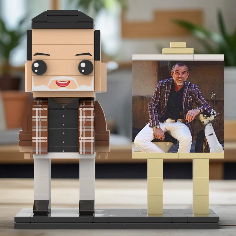 Gepersonaliseerd lijstcadeau met figuur

