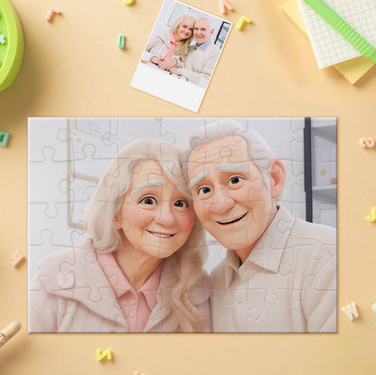 Personalized Photo 500-Piece Horizontal Puzzle – Custom Jigsaw Gift