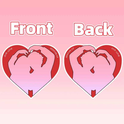 Custom Couple Photo Heart-shaped Pillow Personalized Pillow for Valentine’s Day Gifts