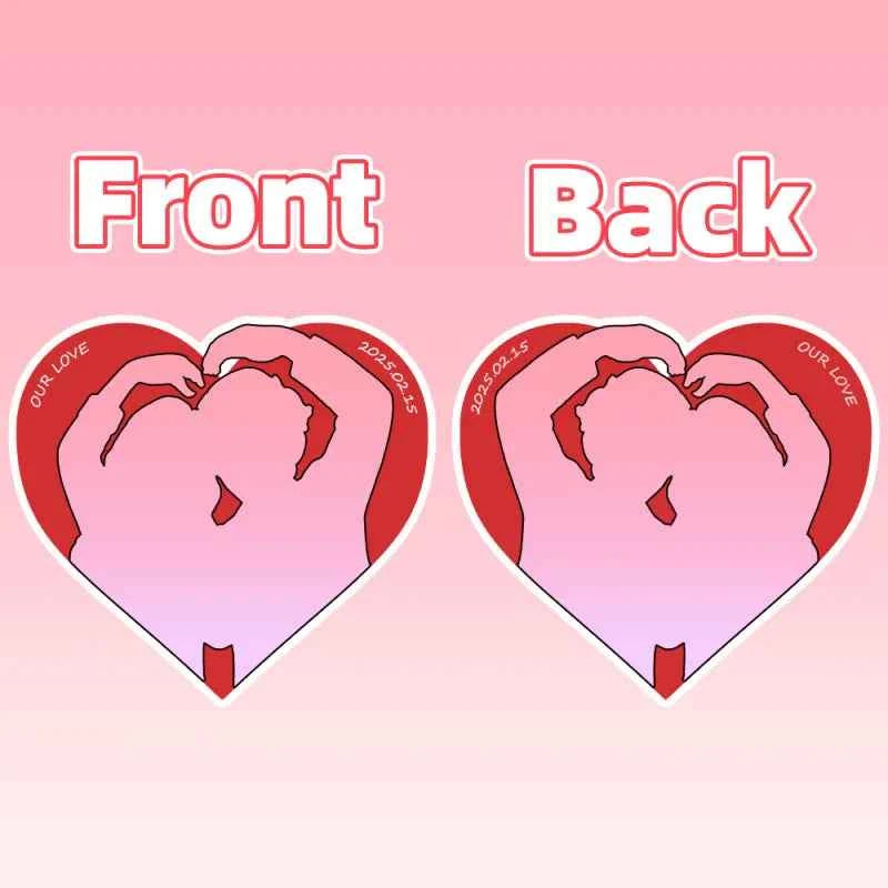 Custom Photo Heart-shaped Pillow Personalized Pillow Valentines Gift Wedding Gift for Couple