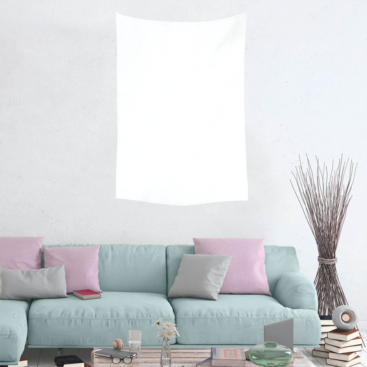 Custom Vertical Linen-Feel Tapestry Wall Hanging Printed Blanket
