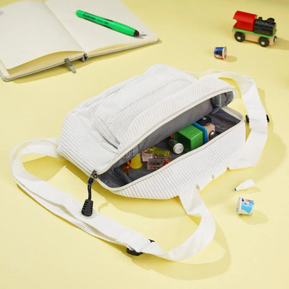 Mini Backpack with Name Corduroy 3