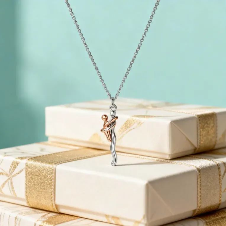 Mother & Child Hug Necklace - Personalized Gift for Mom - Mini Brick Custom